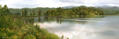 Lakeside (a tiny 5.25 x 1.75 inches)