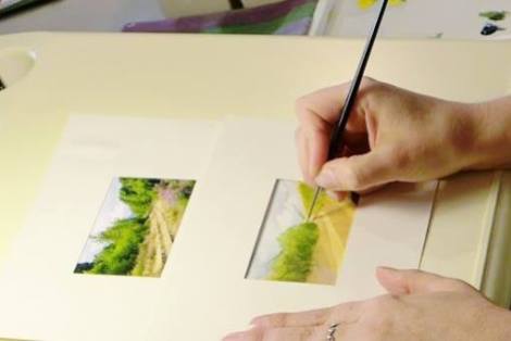 Miniature painting demo